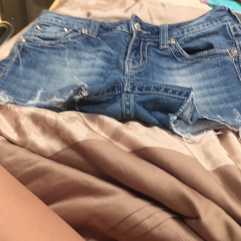 Miss me cut off short jeans